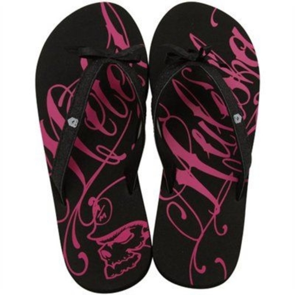 ISO metal Mulisha sandals! NOT FOR SALE! - Picture 3 of 5